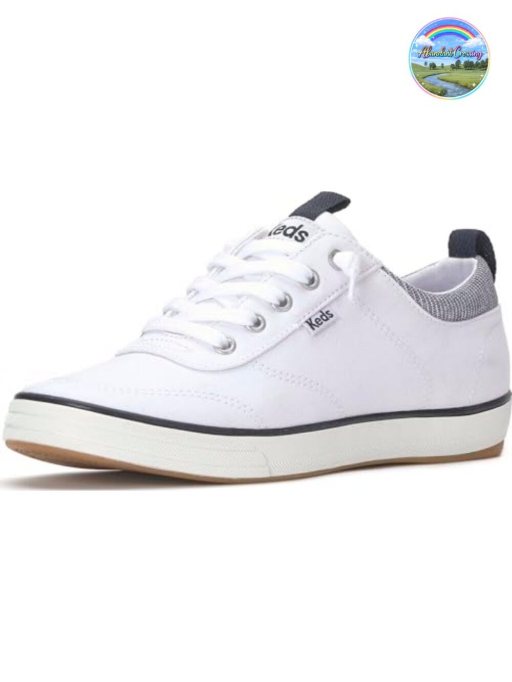 Keds Center Slip On Canvas Fashion Sneaker Lightweight Cushioned